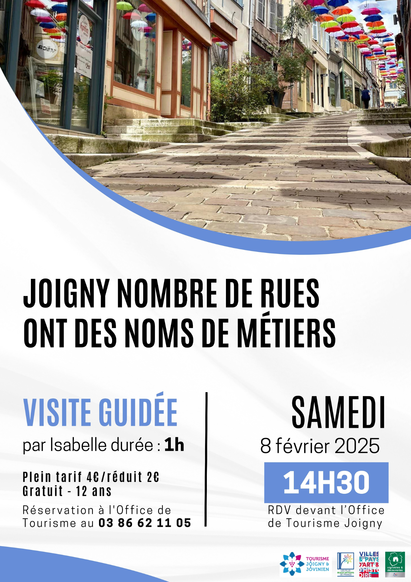 Affiche de la visite guidée