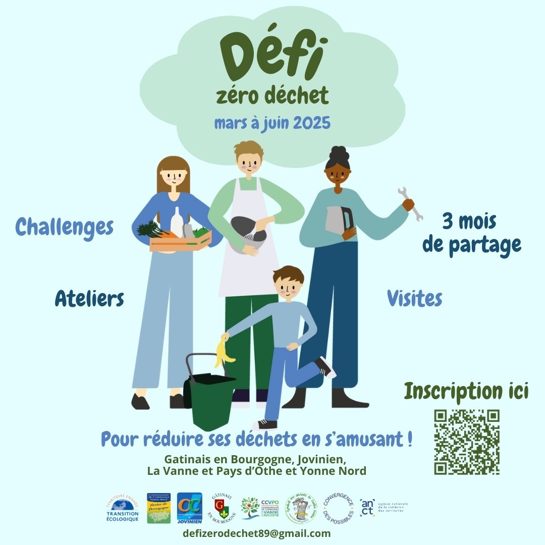 Affiche du Défi « Zéro Déchet »